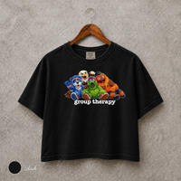 Philly Mascot Group Therapy Shirt, Women’s Boxy Comfort Colors Tee, Philadelphia Sports Fan Shirt, Funny Philly Game Day Top