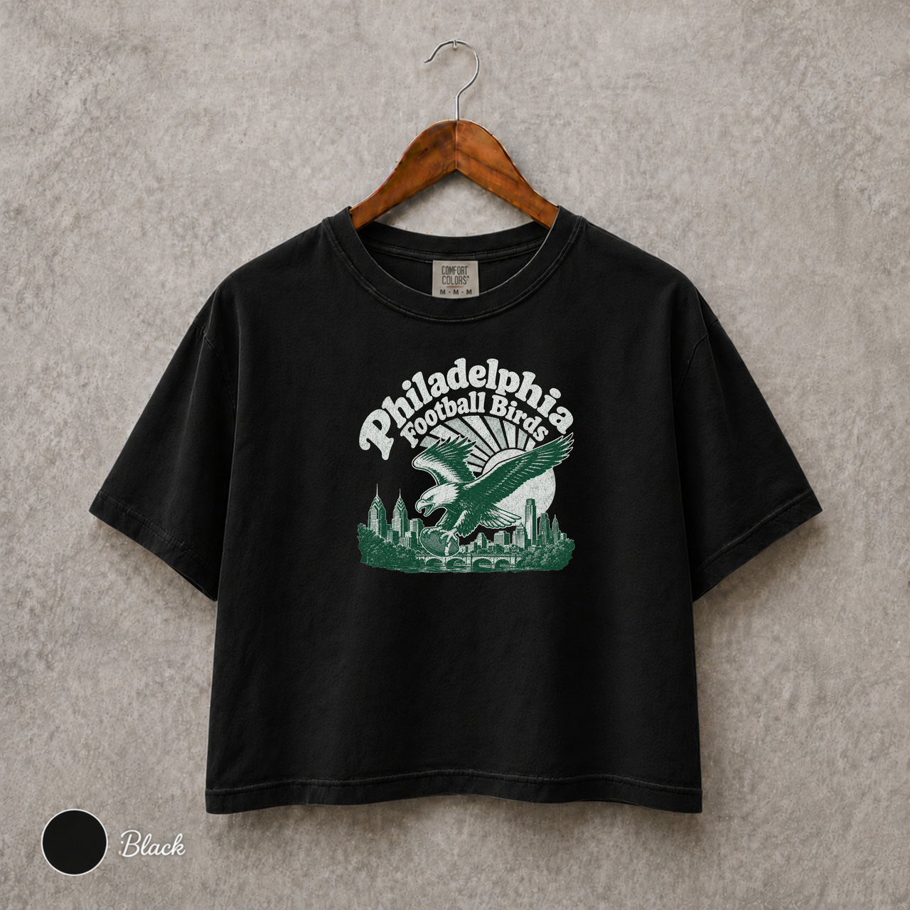 Philly Football Shirt, Retro 70s Graphic Tee, Comfort Colors Women’s Boxy Tee, Pepper Game Day Shirt, Philadelphia Gift