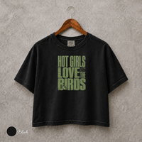 Hot Girls Love the Birds Shirt Womens Boxy Comfort Colors Tee Philly Football Game Day Top Philadelphia Fan Gift