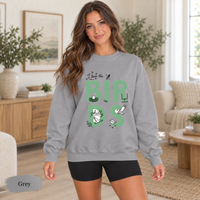 I Love the Birds Doodle Sweatshirt, Philly Football Crewneck, Comfort Colors 1466 Lightweight Sweatshirt, Philadelphia Game Day Gift