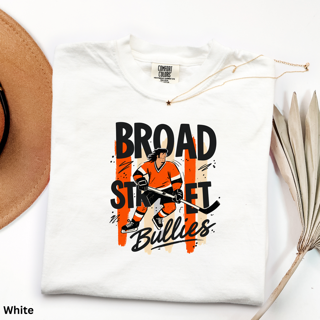 Broad Street Bullies Doodle Shirt, Philadelphia Hockey Tee, Philly Sports Fan Gift, Comfort Colors 1717 Retro T-Shirt