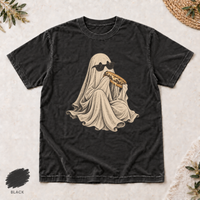 Philly Cheesesteak Ghost Halloween Shirt, Comfort Colors 1717 Tee, Philadelphia Halloween T-Shirt, Funny Philly Food Ghost Tee