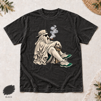 Philly Football Ghost Shirt, Championship Cigar Halloween Tee, Comfort Colors 1717, Philadelphia Football Ghost T-Shirt, Birds Fan Gift