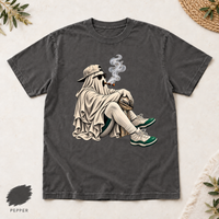 Philly Football Ghost Shirt, Championship Cigar Halloween Tee, Comfort Colors 1717, Philadelphia Football Ghost T-Shirt, Birds Fan Gift