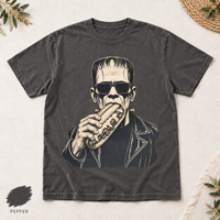 Frankenstein Cheesesteak Shirt, Comfort Colors 1717 Tee, Philly Halloween T-Shirt, Retro Monster Graphic, Philadelphia Gift
