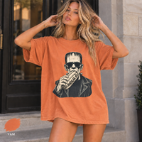 Frankenstein Cheesesteak Shirt, Comfort Colors 1717 Tee, Philly Halloween T-Shirt, Retro Monster Graphic, Philadelphia Gift