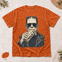 Frankenstein Cheesesteak Shirt, Comfort Colors 1717 Tee, Philly Halloween T-Shirt, Retro Monster Graphic, Philadelphia Gift