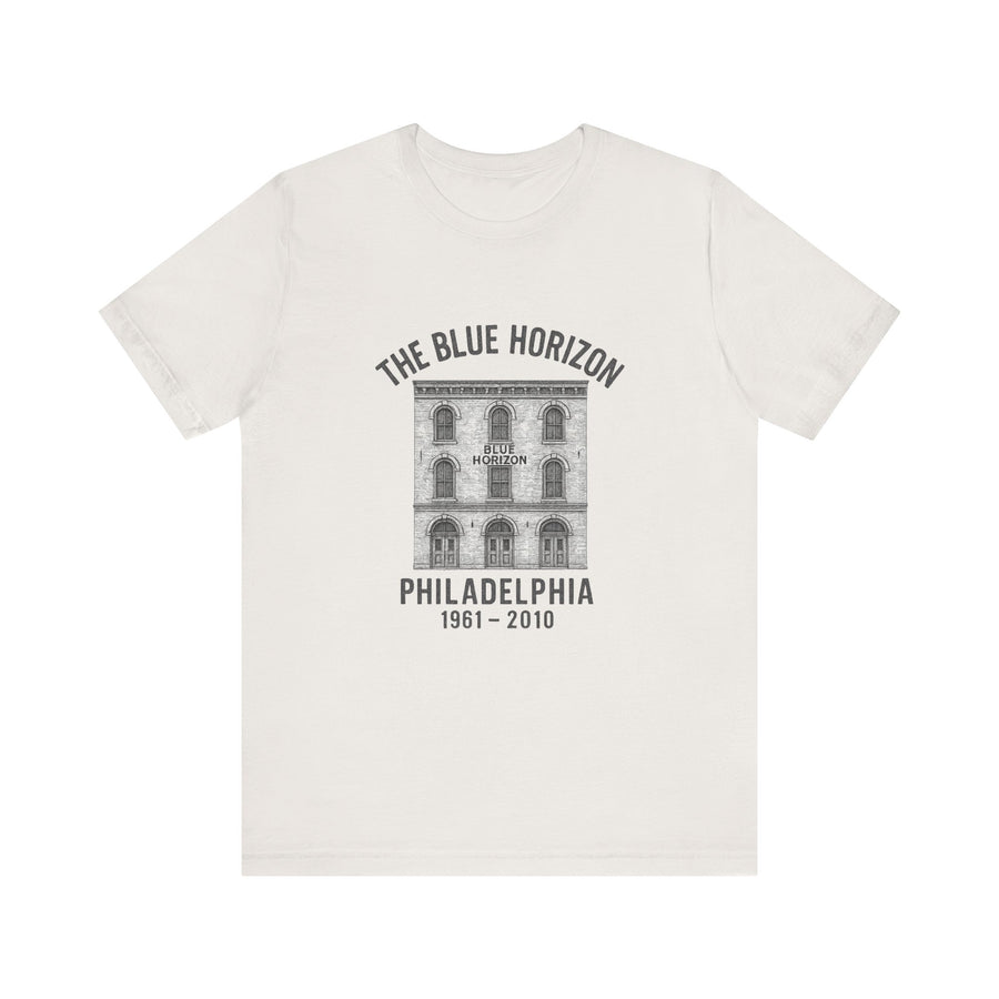 Retro The Blue Horizon Unisex Jersey Short Sleeve Tee