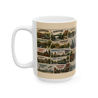 Philadelphia Neighborhoods Mug Philly Neighborhood Map Coffee Mug Fishtown Rittenhouse Manayunk South Philly Mug 11oz 15oz Ceramic Mug