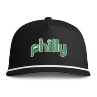 Philly Embroidered Rope Hat | Comfort Colors Sunwashed Rope Cap