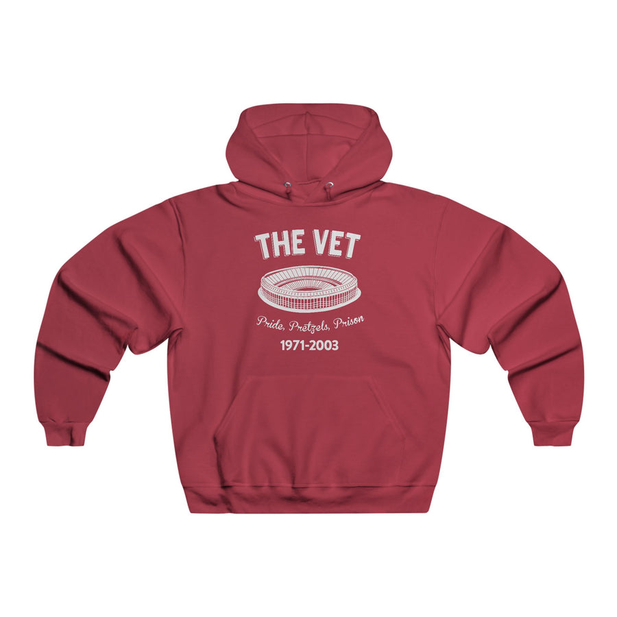 Philadelphia The Vet Pride, Pretzels, and Prison Men's Hoodie