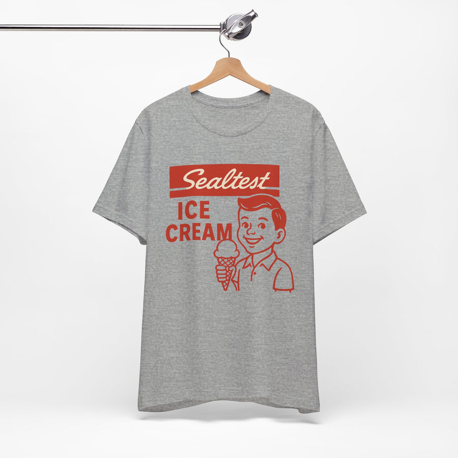 Retro Sealtest Ice Cream Unisex Jersey Short Sleeve Tee