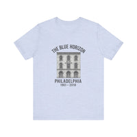 Retro The Blue Horizon Unisex Jersey Short Sleeve Tee