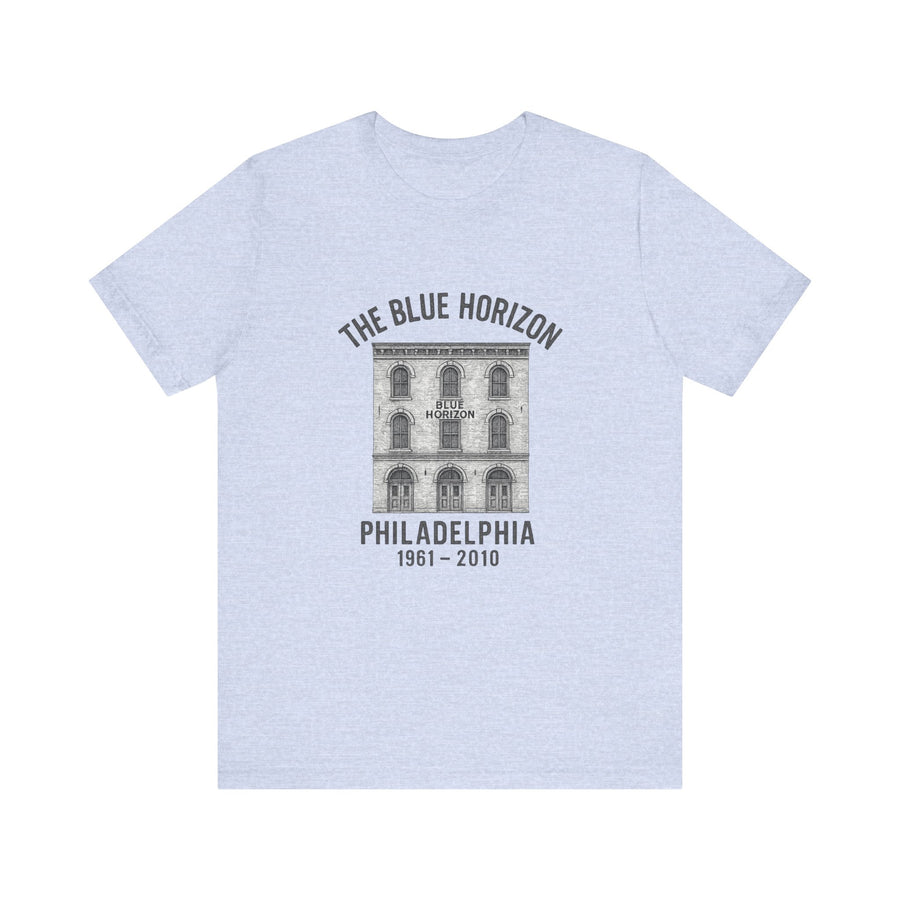 Retro The Blue Horizon Unisex Jersey Short Sleeve Tee