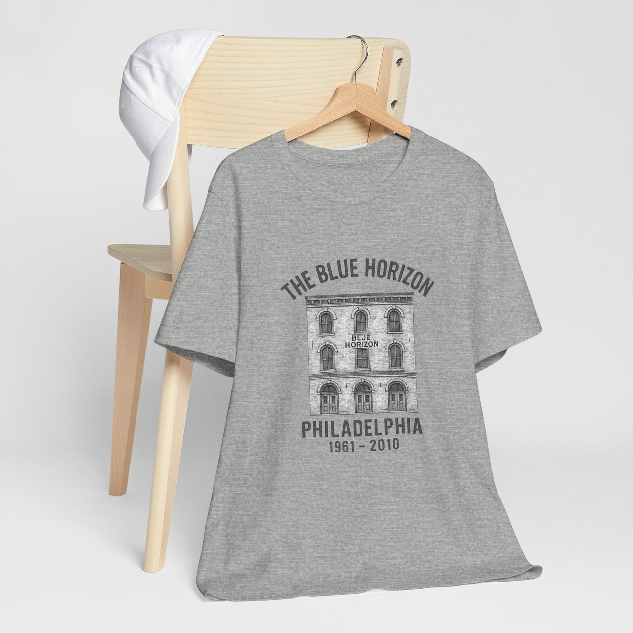Retro The Blue Horizon Unisex Jersey Short Sleeve Tee