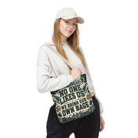 No One Likes Us We Bring Our Own Bags Tote, Philadelphia Football Fan Gift, Philly Game Day Bag, Green Sports Tote