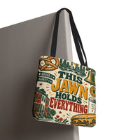 This Jawn Holds Everything Tote Bag, Funny Philadelphia Gift, Philly All Over Print Bag, Unique Pennsylvania Souvenir