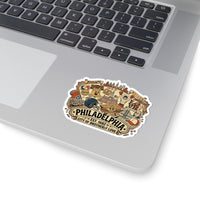 Philadelphia Trinket City Icons Sticker Kiss-Cut Stickers