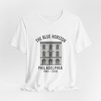 Retro The Blue Horizon Unisex Jersey Short Sleeve Tee