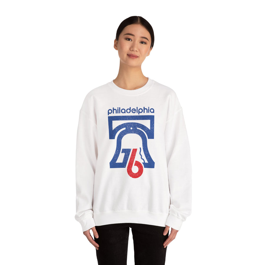 Retro ‘76 Bicentennial Crack Unisex Heavy Blend™ Crewneck Sweatshirt