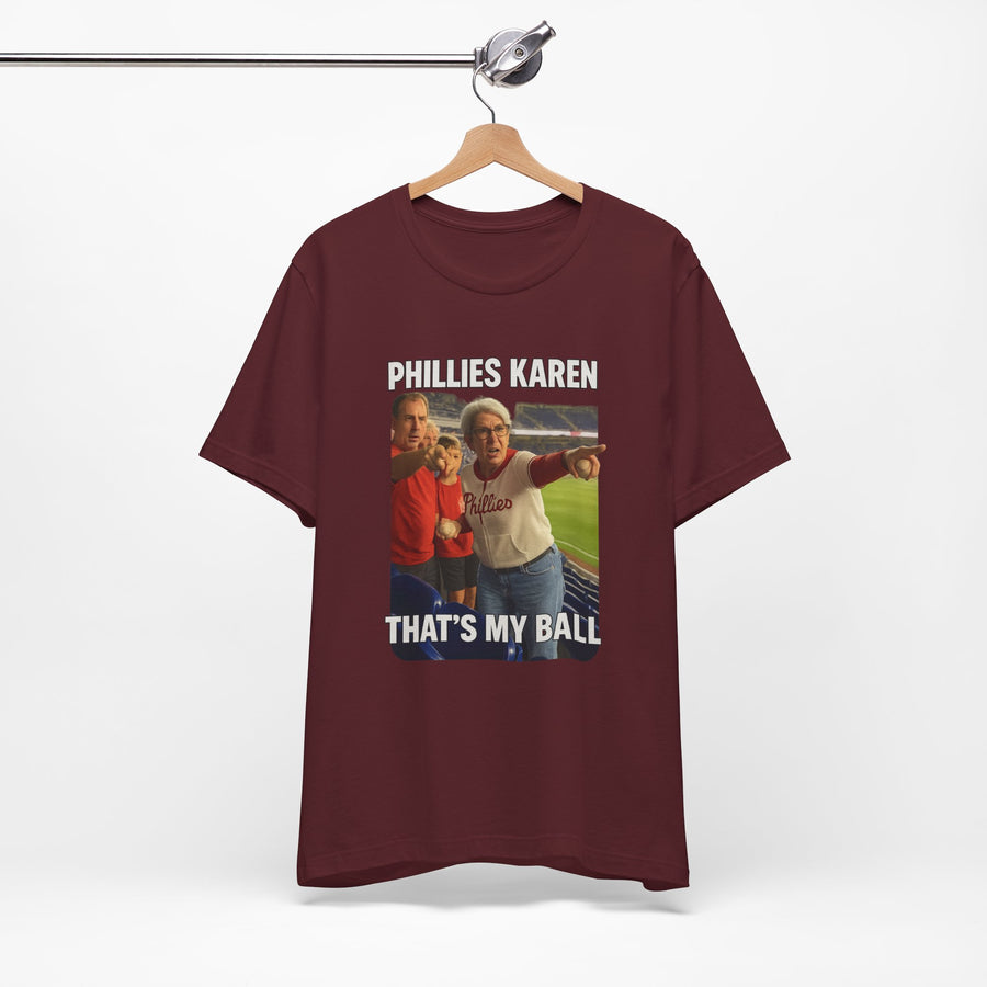 Philadelphia Karen Unisex Jersey Short Sleeve Tee