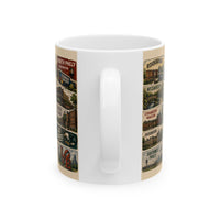Philadelphia Neighborhoods Mug Philly Neighborhood Map Coffee Mug Fishtown Rittenhouse Manayunk South Philly Mug 11oz 15oz Ceramic Mug