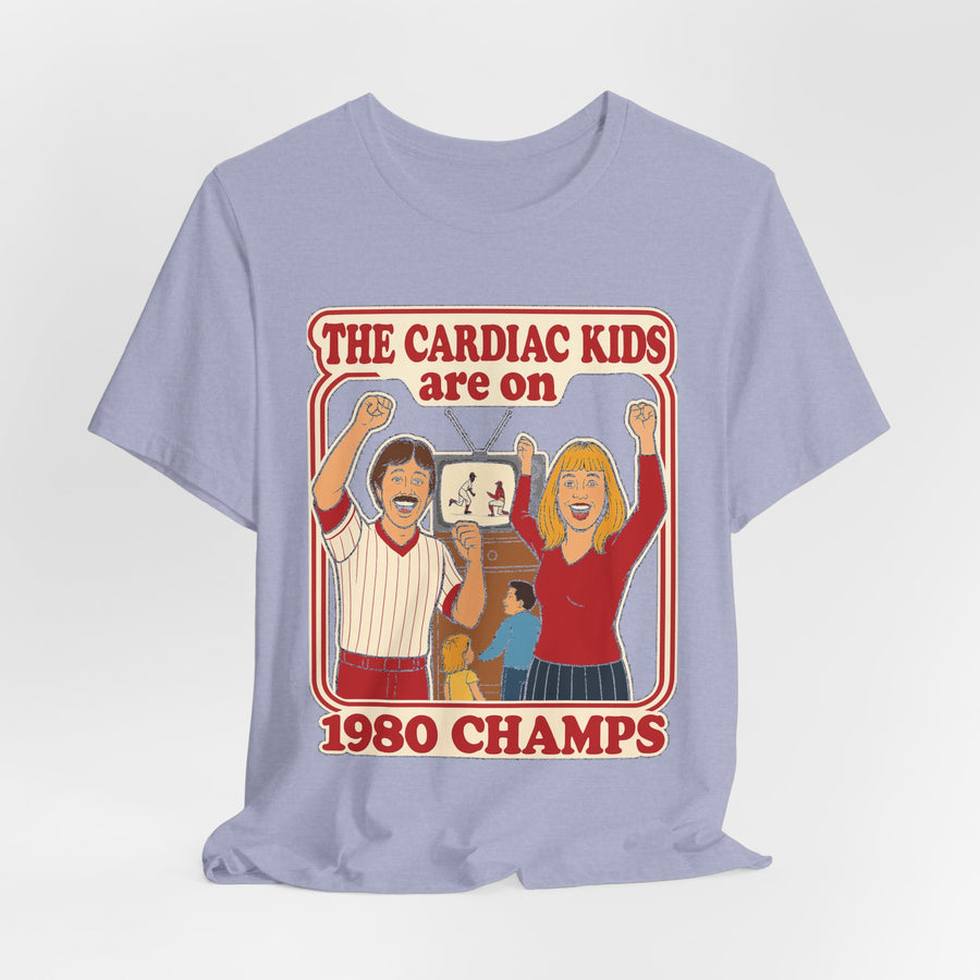 Retro 1980 Cardiac Kids Philly Baseball Unisex Jersey Short Sleeve Tee