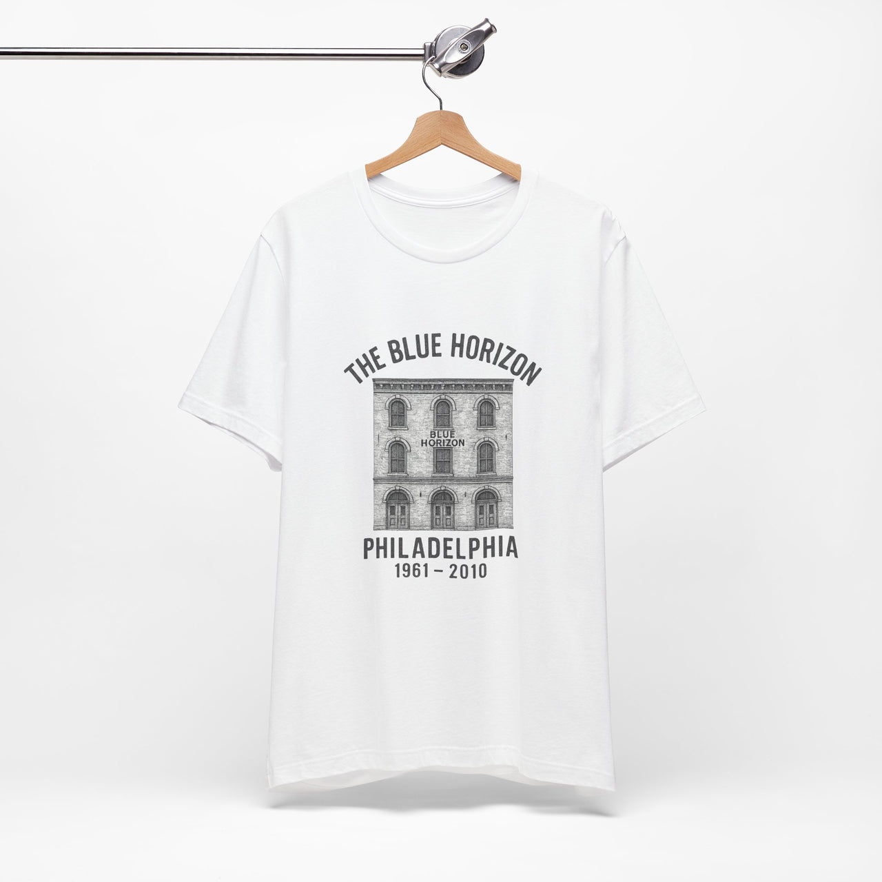 Retro The Blue Horizon Unisex Jersey Short Sleeve Tee
