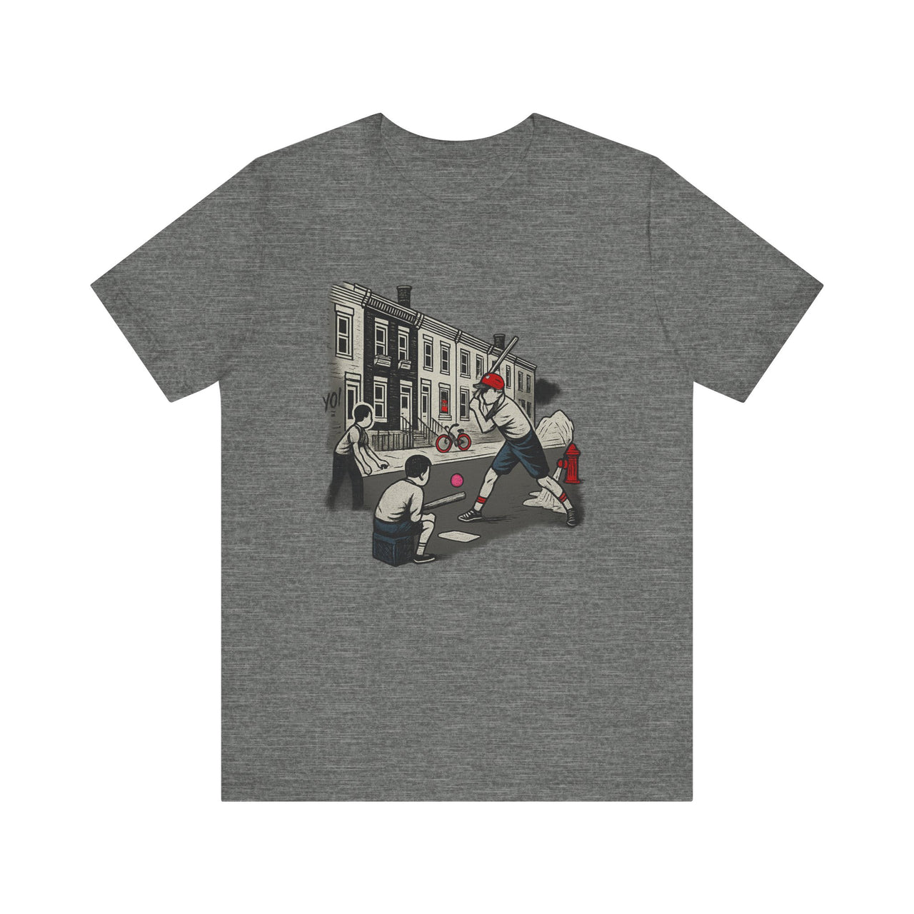 Retro Philly Stickball Unisex Jersey Short Sleeve Tee