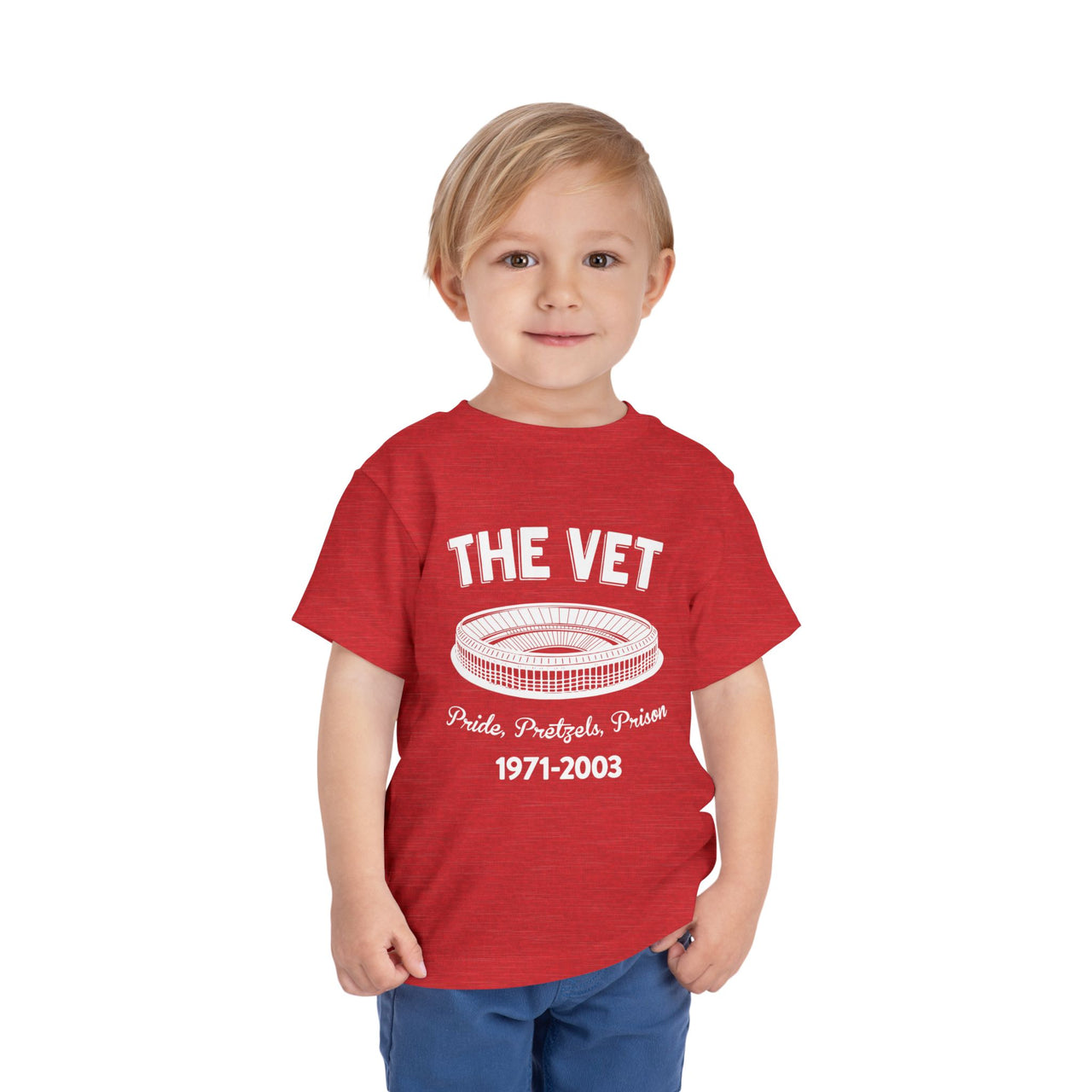 Philadelphia The Vet Pride, Pretzels, and Prison Toddler Short Sleeve Tee