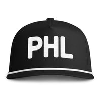 PHL Embroidered Rope Hat | Comfort Colors Sunwashed Rope Cap