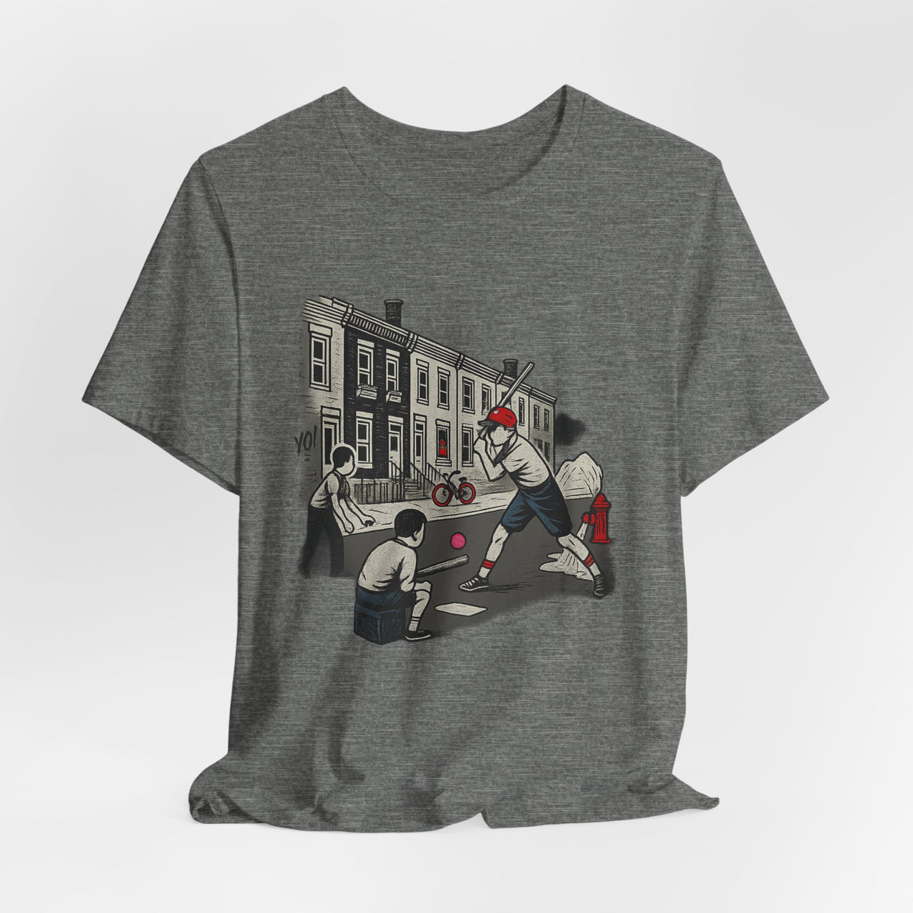 Retro Philly Stickball Unisex Jersey Short Sleeve Tee