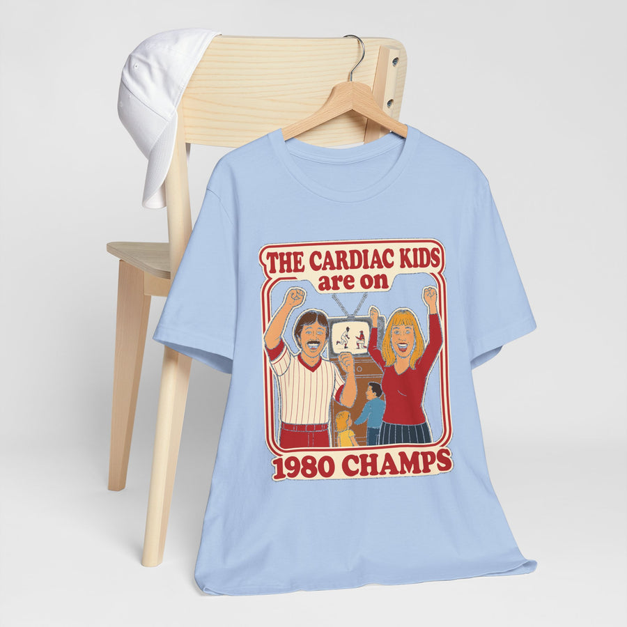 Retro 1980 Cardiac Kids Philly Baseball Unisex Jersey Short Sleeve Tee