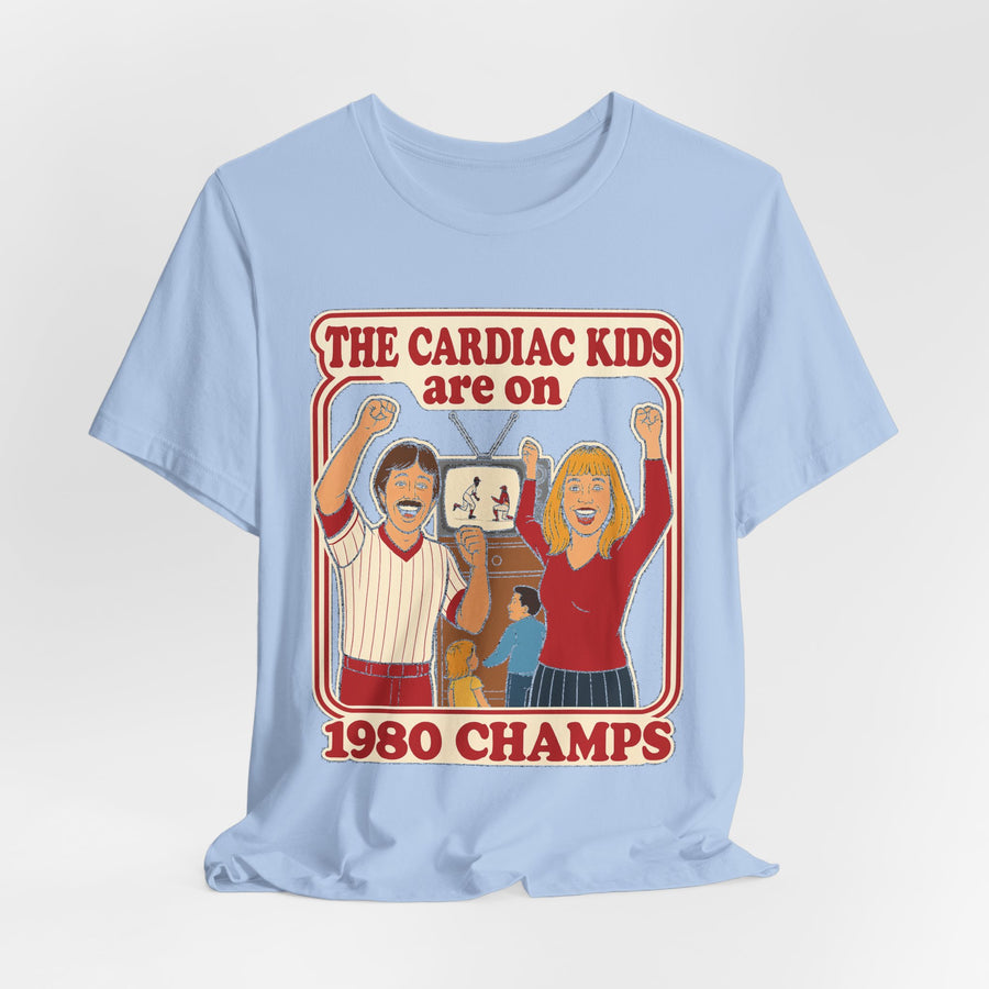 Retro 1980 Cardiac Kids Philly Baseball Unisex Jersey Short Sleeve Tee