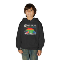 Kids Philadelphia Spectrum Hoodie | Youth Gildan 18500B Retro Philly Arena Sweatshirt