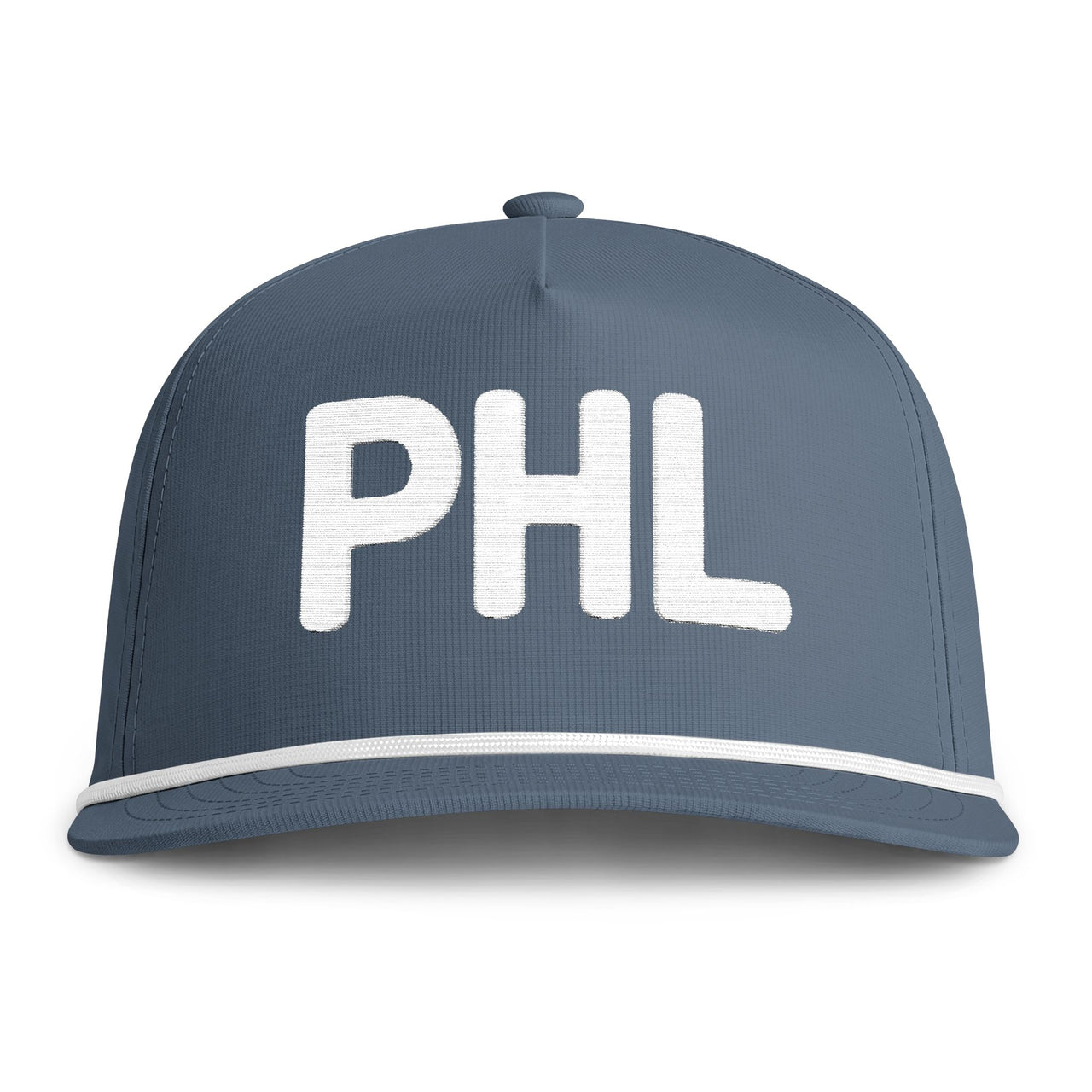 PHL Embroidered Rope Hat | Comfort Colors Sunwashed Rope Cap