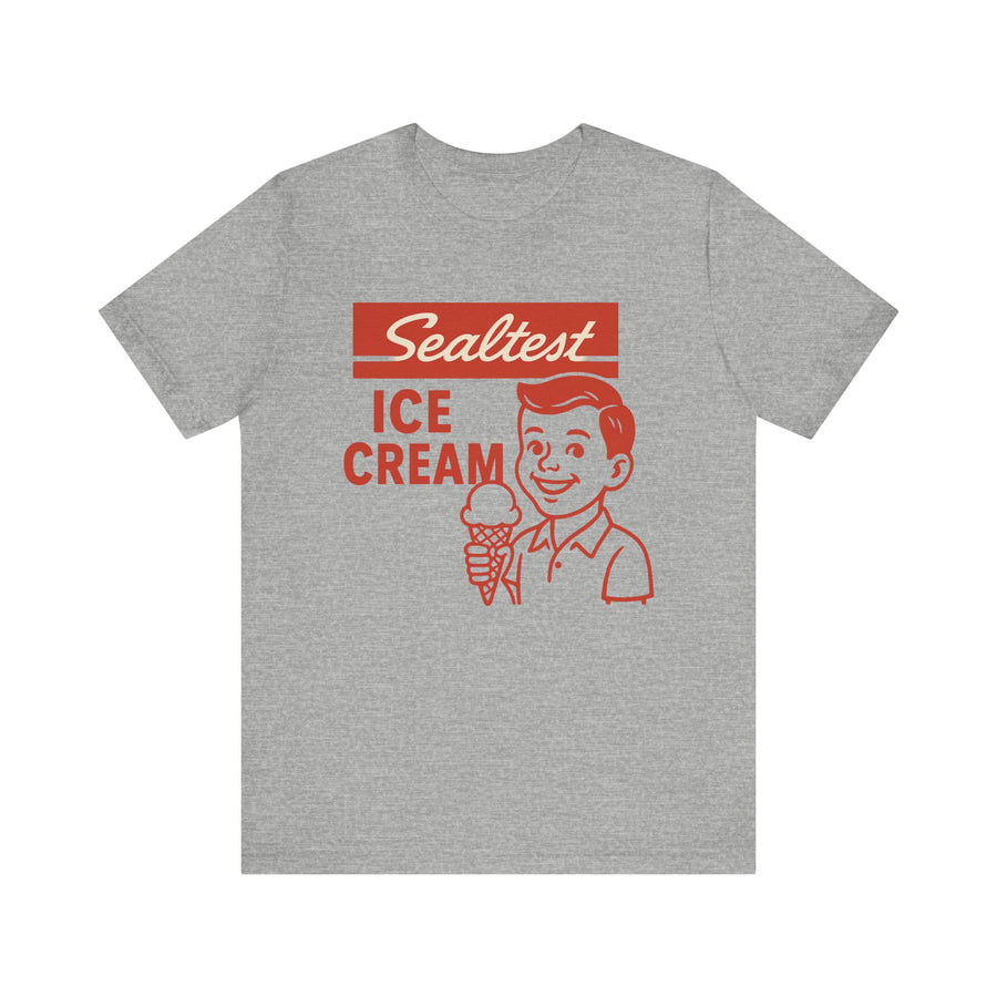 Retro Sealtest Ice Cream Unisex Jersey Short Sleeve Tee