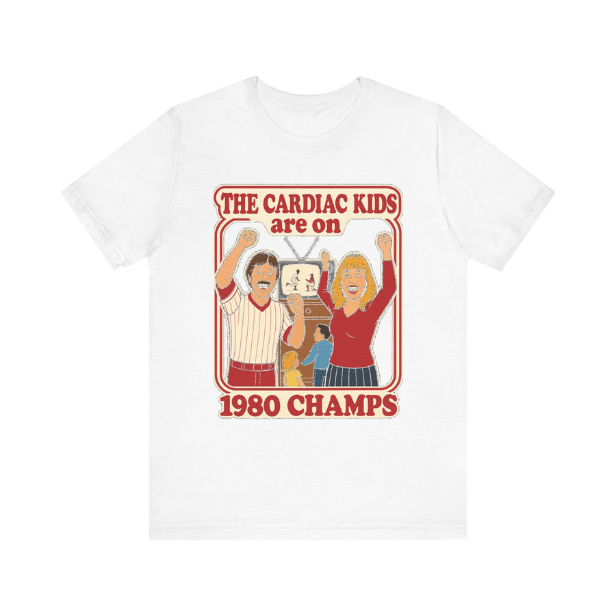 Retro 1980 Cardiac Kids Philly Baseball Unisex Jersey Short Sleeve Tee