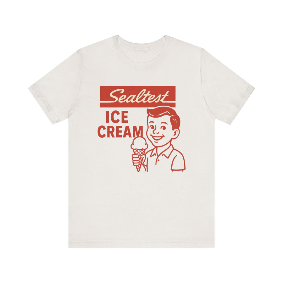 Retro Sealtest Ice Cream Unisex Jersey Short Sleeve Tee