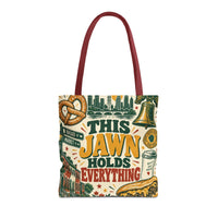 This Jawn Holds Everything Tote Bag, Funny Philadelphia Gift, Philly All Over Print Bag, Unique Pennsylvania Souvenir