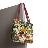 This Jawn Holds Everything Tote Bag, Funny Philadelphia Gift, Philly All Over Print Bag, Unique Pennsylvania Souvenir