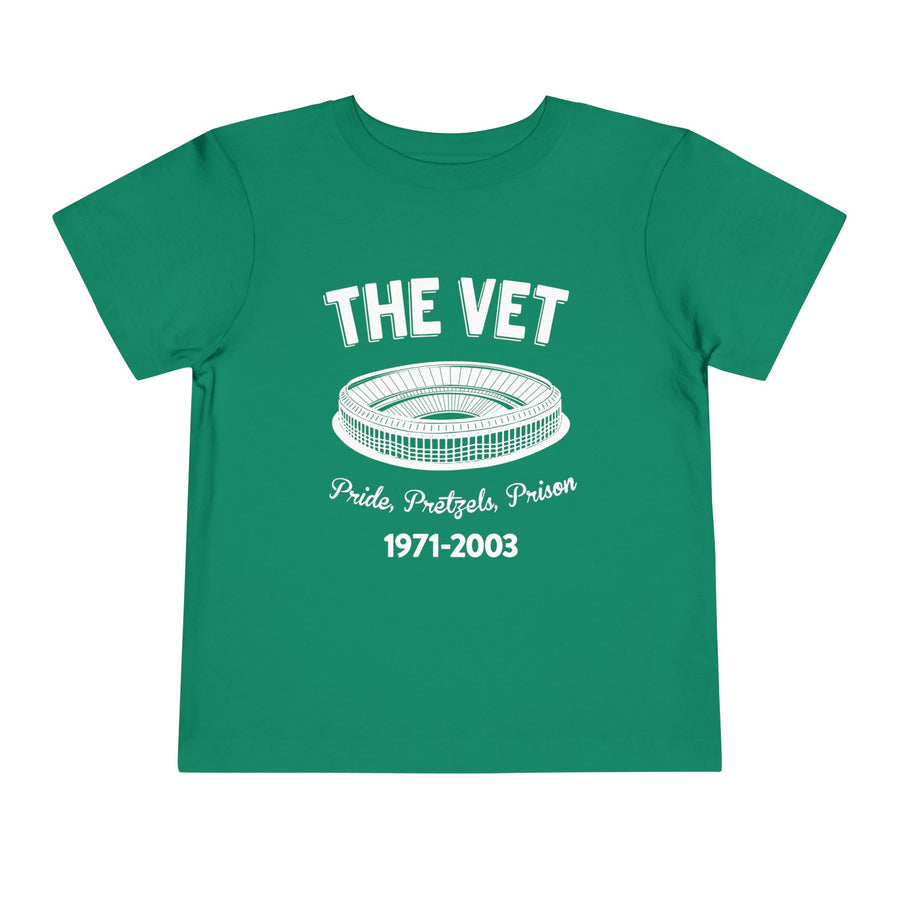 Philadelphia The Vet Pride, Pretzels, and Prison Toddler Short Sleeve Tee