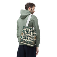 No One Likes Us We Bring Our Own Bags Tote, Philadelphia Football Fan Gift, Philly Game Day Bag, Green Sports Tote