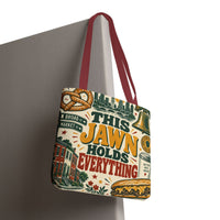This Jawn Holds Everything Tote Bag, Funny Philadelphia Gift, Philly All Over Print Bag, Unique Pennsylvania Souvenir