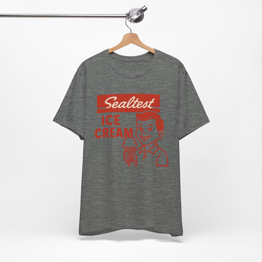 Retro Sealtest Ice Cream Unisex Jersey Short Sleeve Tee