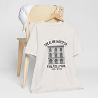 Retro The Blue Horizon Unisex Jersey Short Sleeve Tee