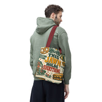 This Jawn Holds Everything Tote Bag, Funny Philadelphia Gift, Philly All Over Print Bag, Unique Pennsylvania Souvenir