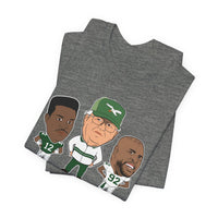 Retro Buddy Era Birds Broad Street Unisex Jersey Short Sleeve Tee