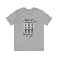 Retro The Blue Horizon Unisex Jersey Short Sleeve Tee