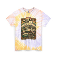 Meet Me in the Lot Shirt Philly Football Tailgate Tee Go Birds Parking Lot Shirt Philadelphia Tie Dye Graphic Tee Vintage Philly Apparel